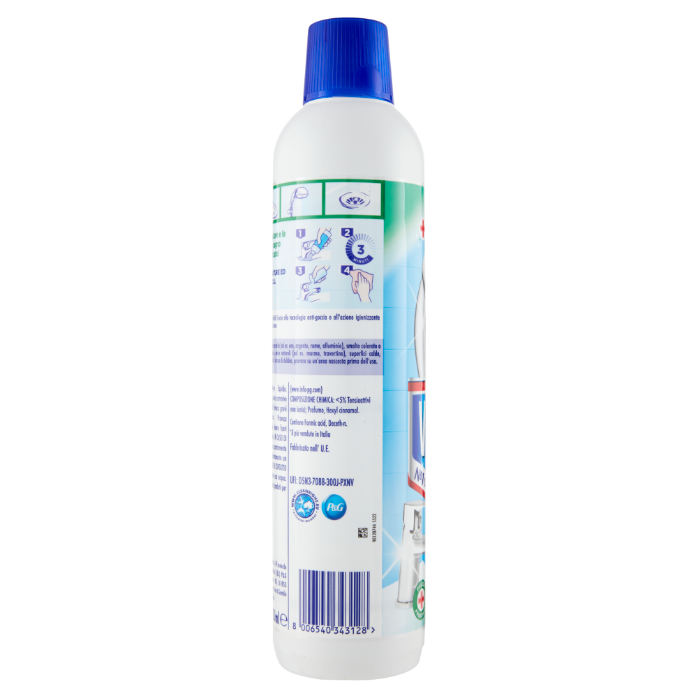 Viakal Detersivo Anticalcare Bagno e Cucina Igienizzante Liquido 750 ml