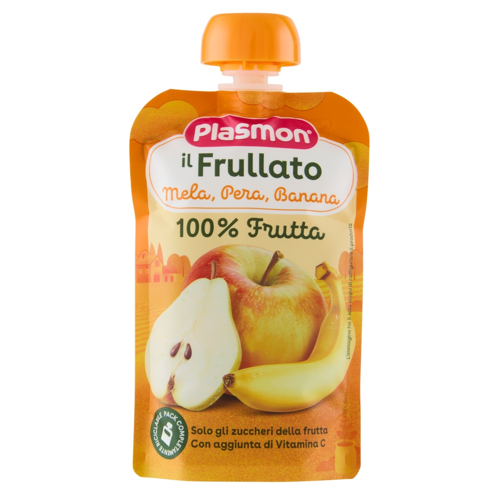 Plasmon il Frullato Mela, Pera, Banana 100 g