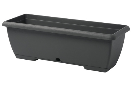 Plastecnic Terrae Cassetta Con Sottocassetta 50 Grigio Fumo