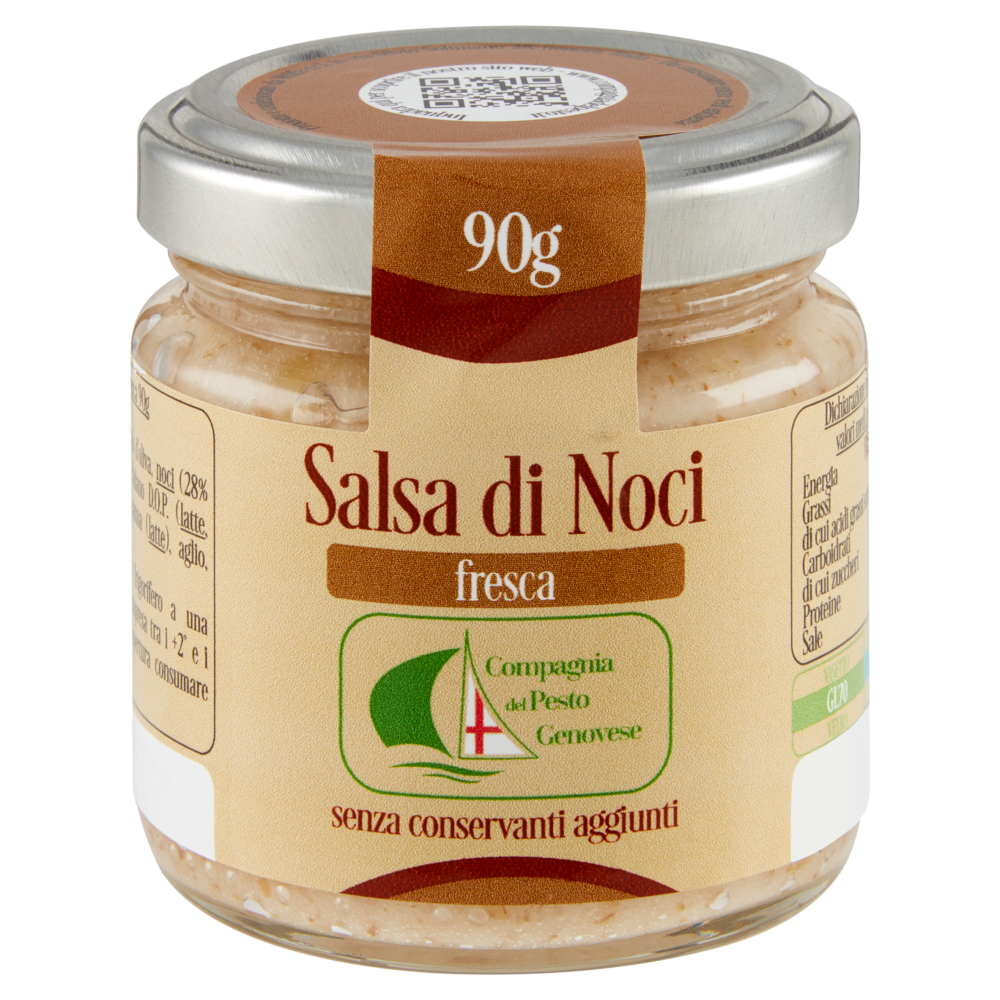 Compagnia del Pesto Genovese Salsa di Noci fresca 90 g