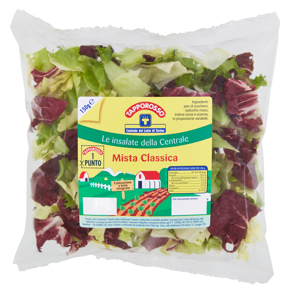 Centrale del Latte di Torino Tapporosso Mista Classica 150 g