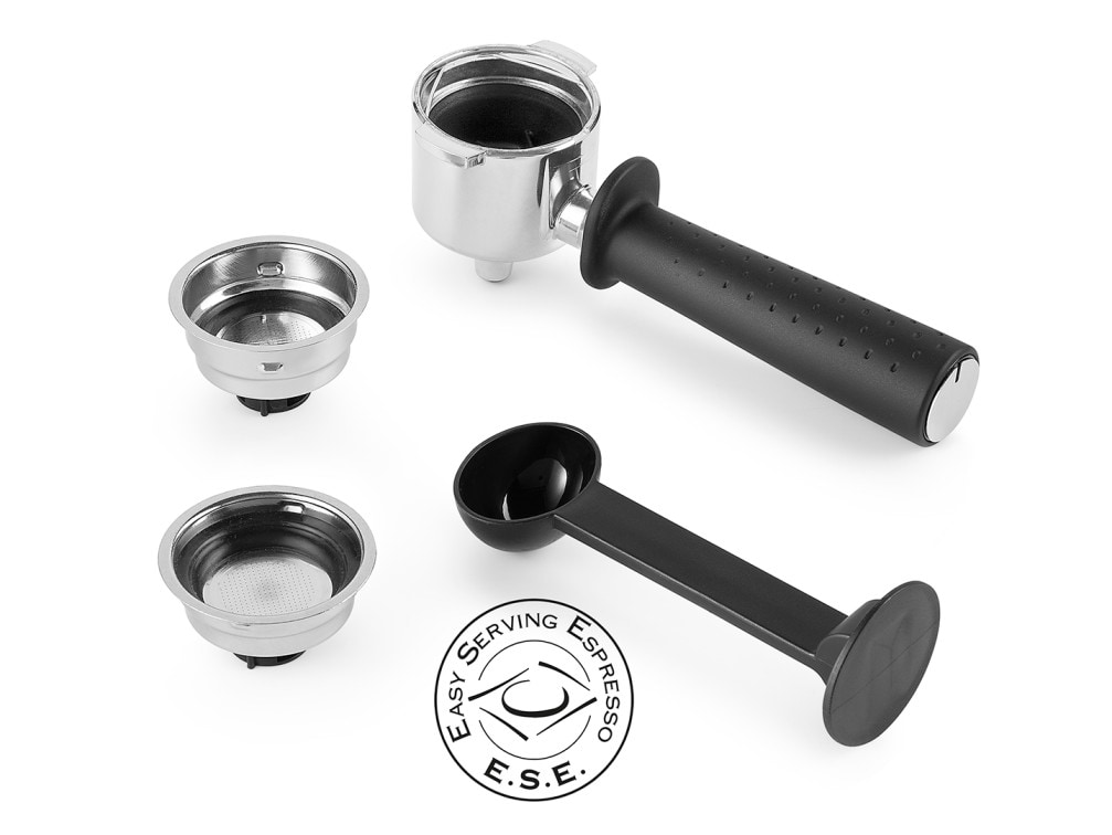 De&rsquo;Longhi STILOSA EC235.BK Macchina da Caff&egrave; Manuale Espresso e Cappuccino, Compatibile con Polvere o Cialde E.S.E., Spegnimento Automatico, Serbatoio Estraibile da 1L, Potenza 1100W, Nero