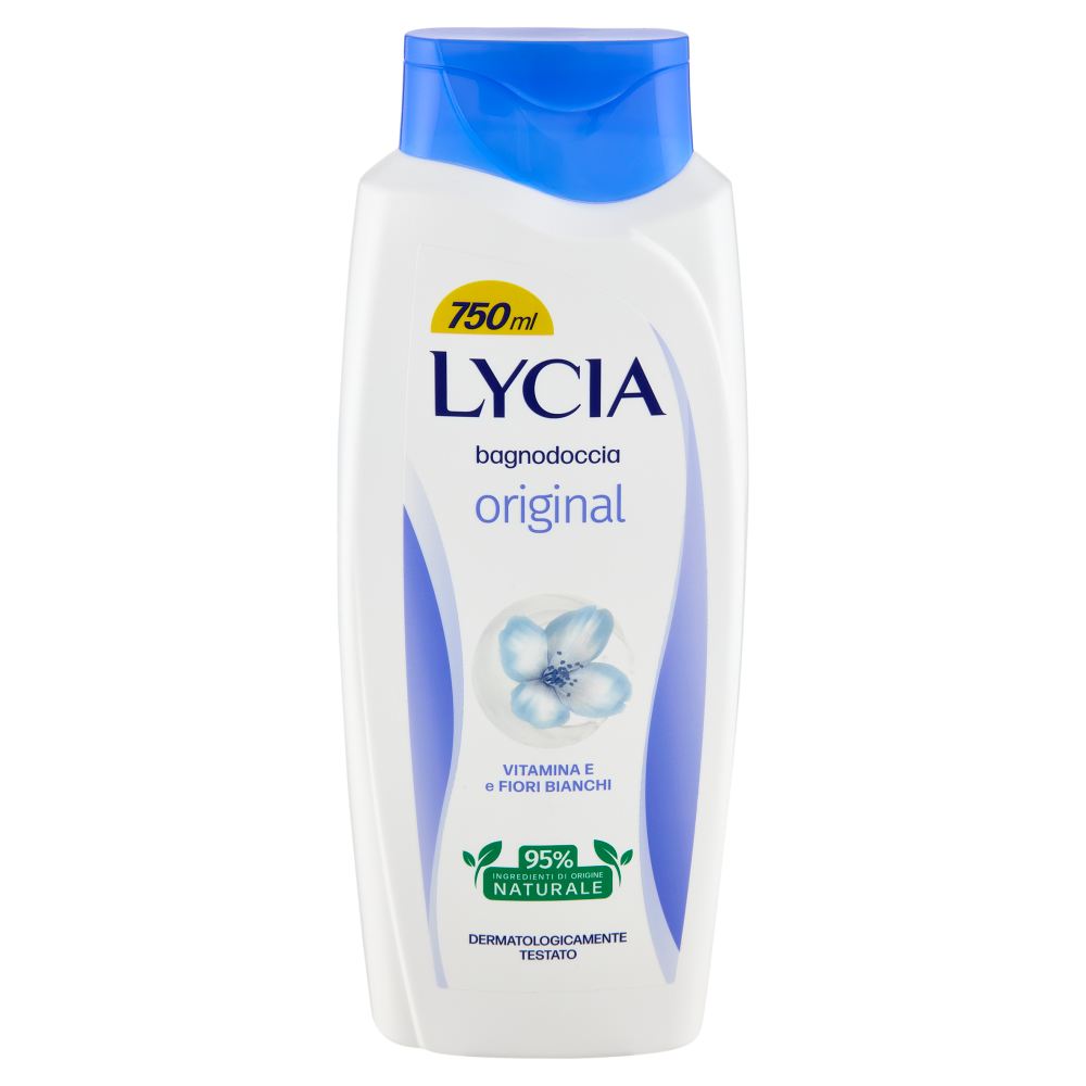 Lycia bagnodoccia original Vitamina E e Fiori Bianchi 750 ml