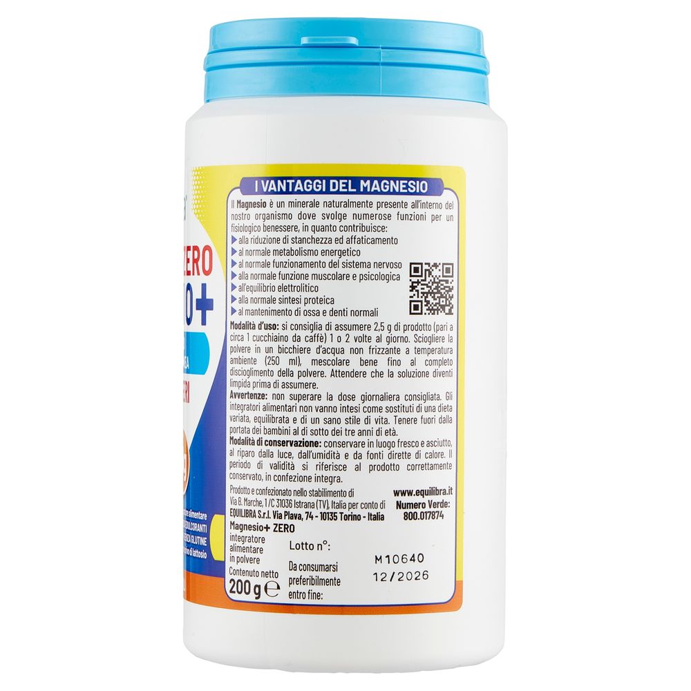 Equilibra Magnesio+ Zero 200 g