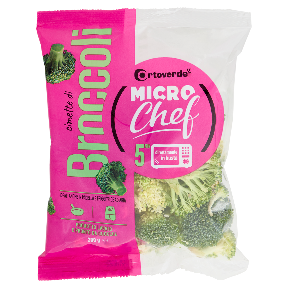 Ortoverde Micro Chef cimette di Broccoli 200 g