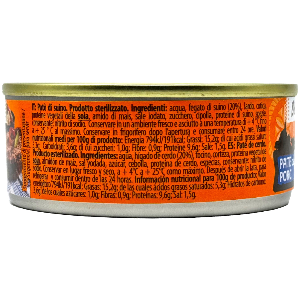 PATE DI FEGATO DI MAIALE 100g