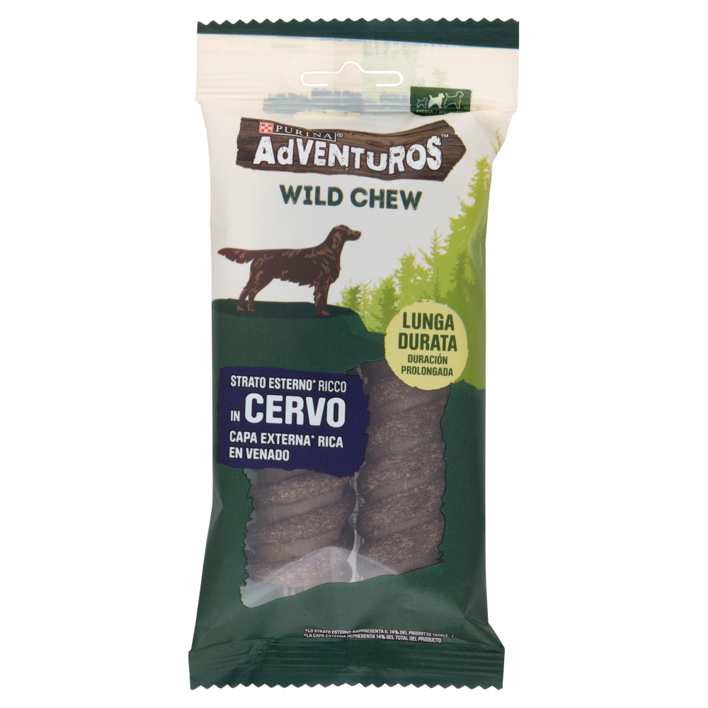 PURINA ADVENTUROS Wild Chew Cervo Medium 200 g