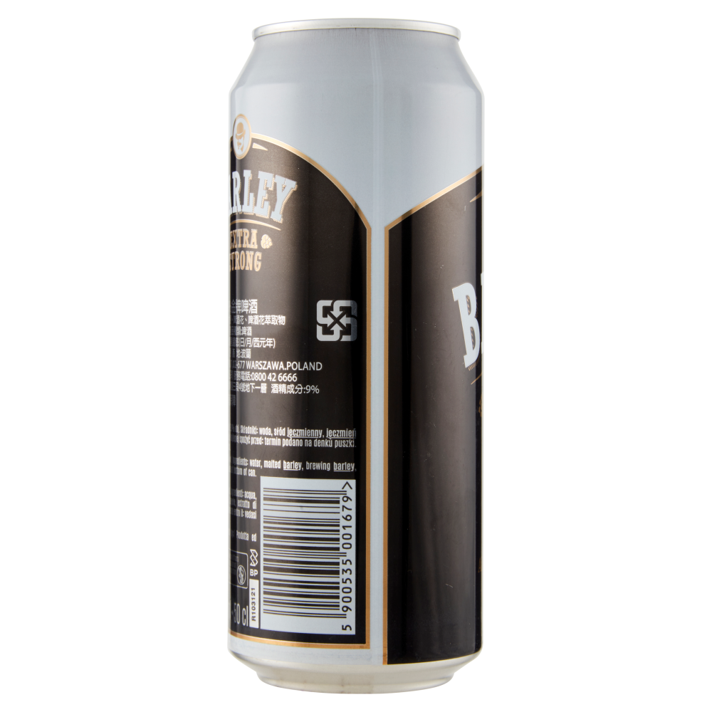 Barley Lager Beer Extra Strong 500 ml