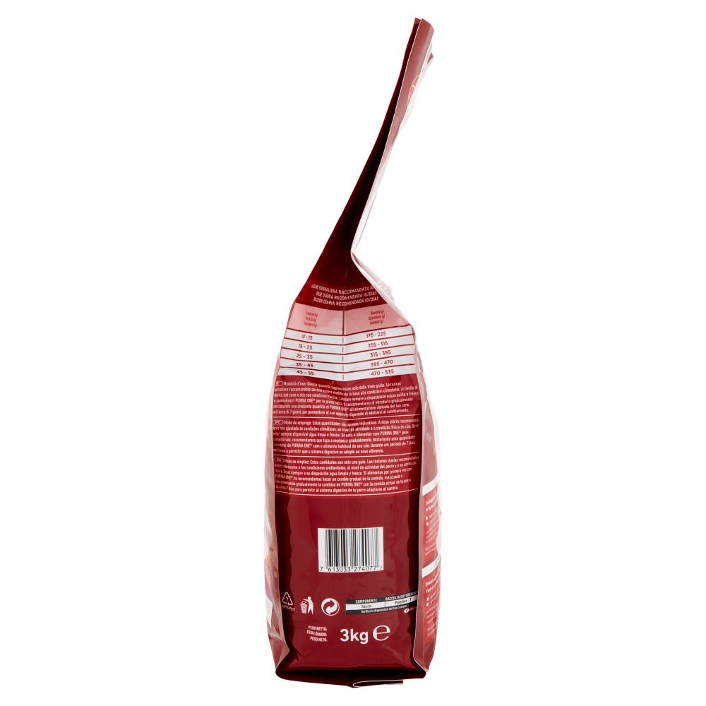 PURINA ONE Adult Ricco in Agnello con Riso 3 kg