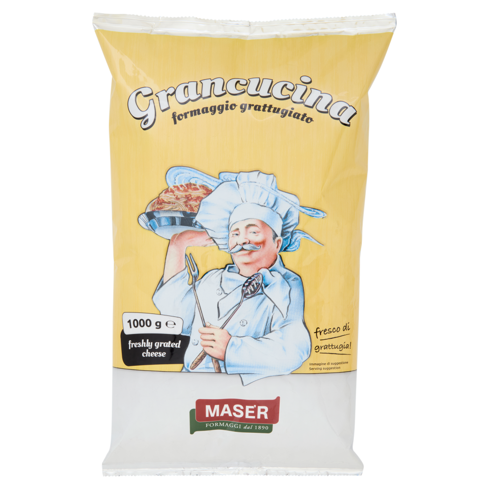 Maser Grancucina formaggio grattugiato 1000 g