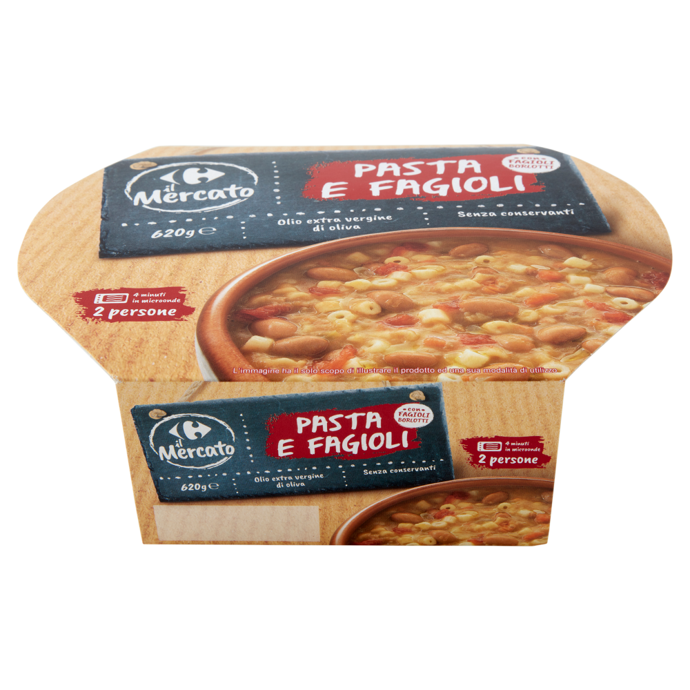 Carrefour il Mercato Pasta e Fagioli 620 g