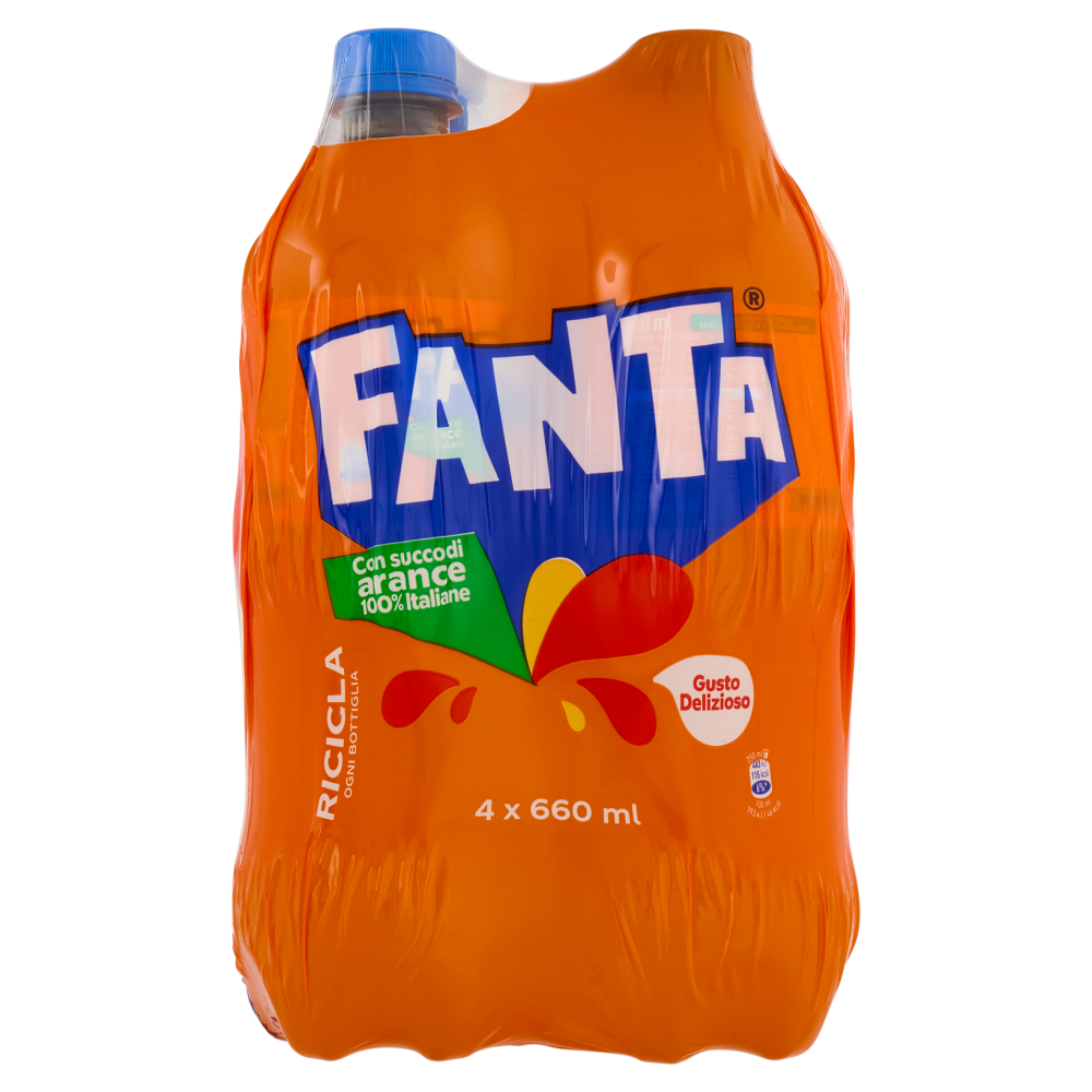 Fanta Orange PET 4 x 66 cl