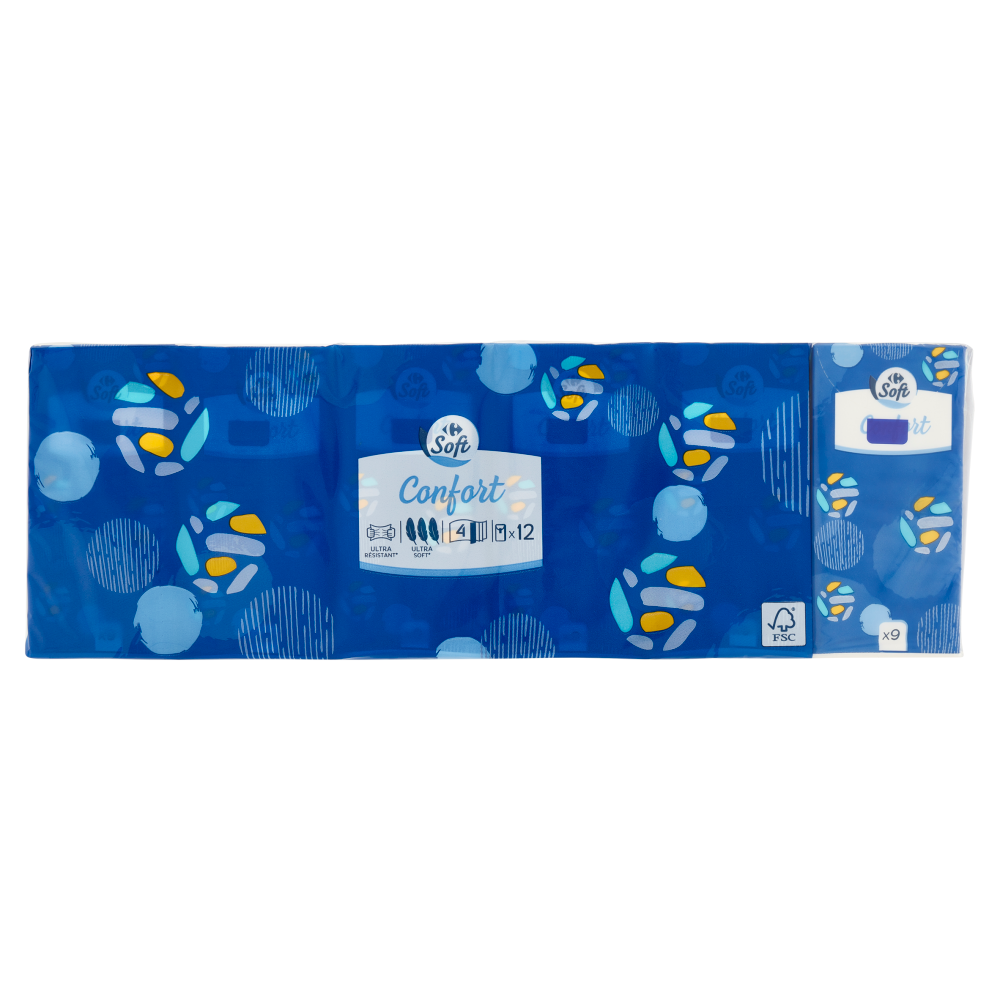 Carrefour Soft Confort 4 veli 12 pz