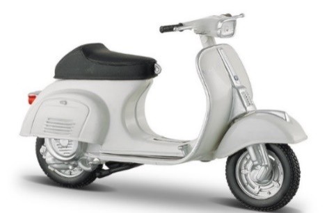 Maisto Moto Vespa 1:18