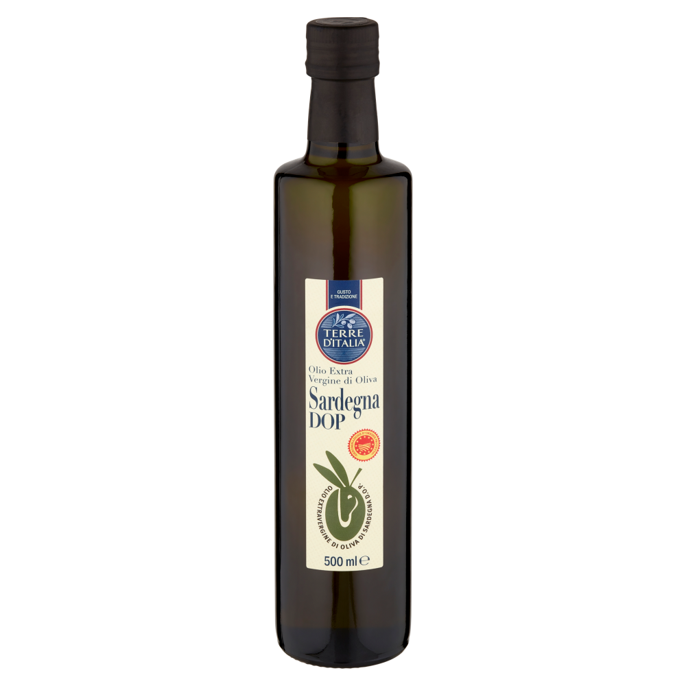 Terre d'Italia Olio Extra Vergine di Oliva Sardegna DOP 500 ml