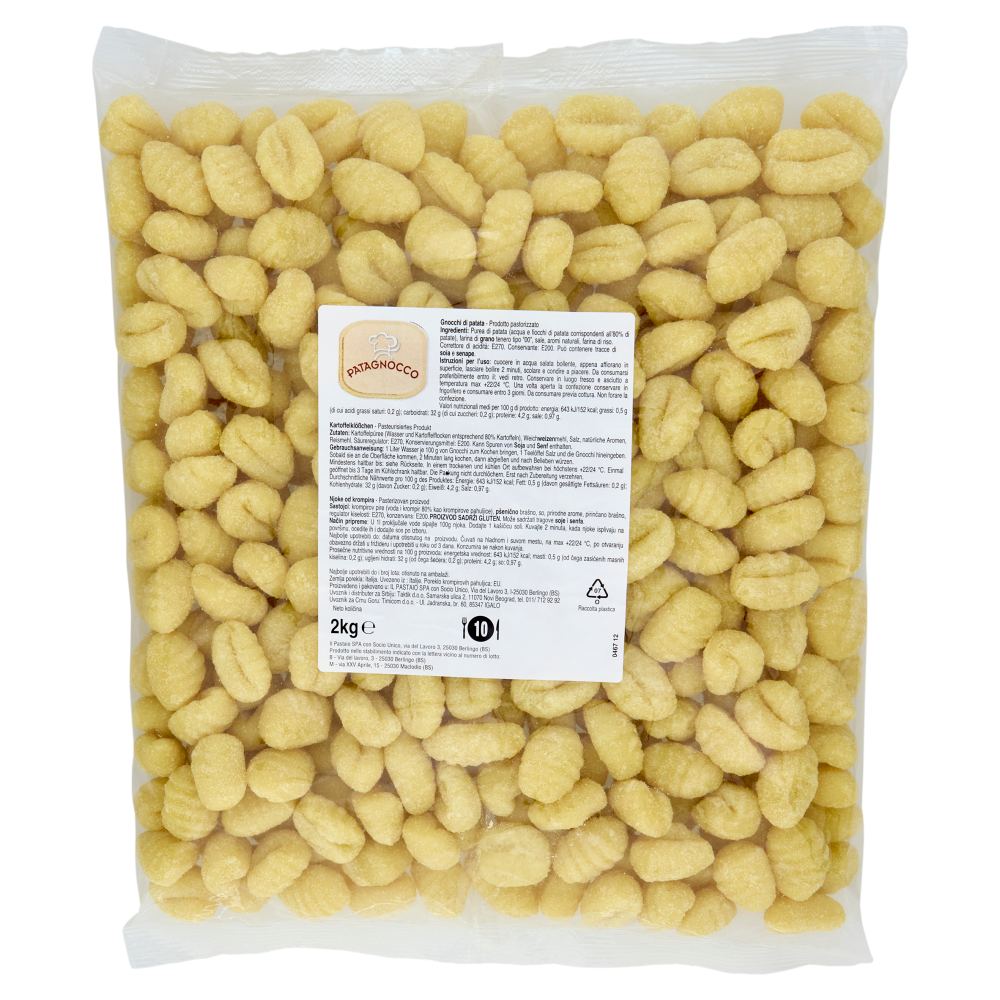 Patagnocco Gnocchi di Patate 2 Kg