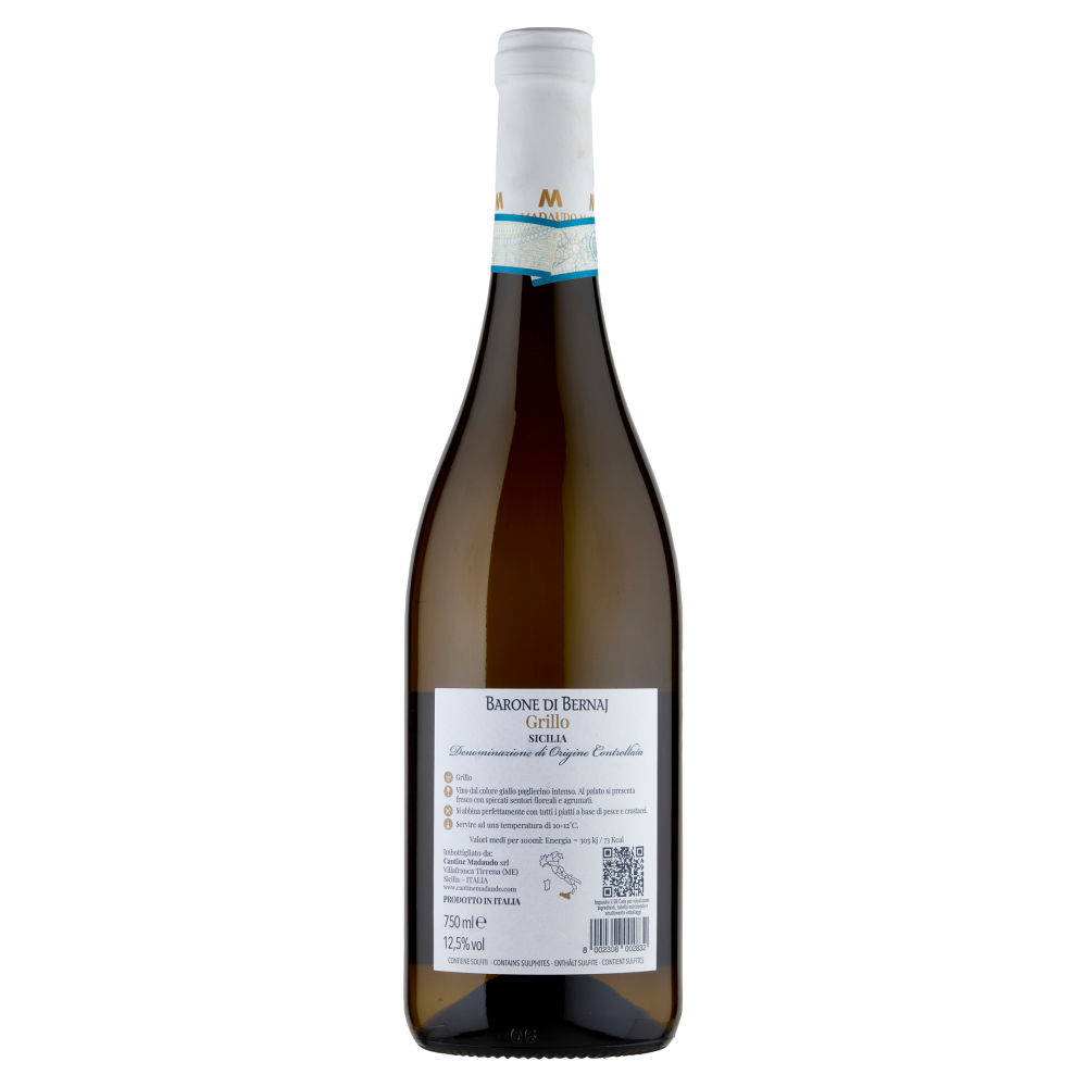 Madaudo Barone di Bernaj Grillo Sicilia DOC 750 ml