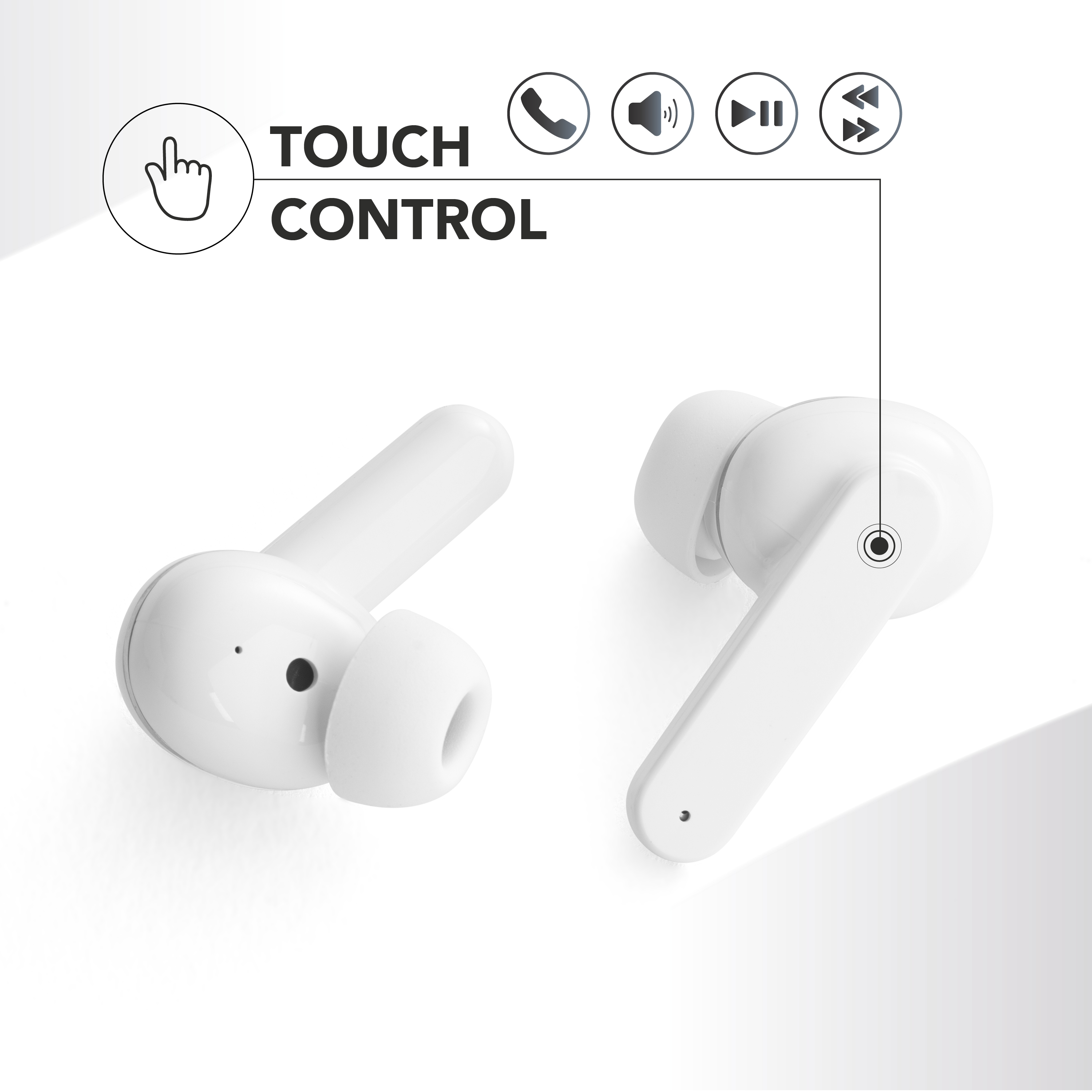 Music Sound Fancy Auricolari Bluetooth TWS in-ear senza fili con custodia di ricarica in vari modelli e colori