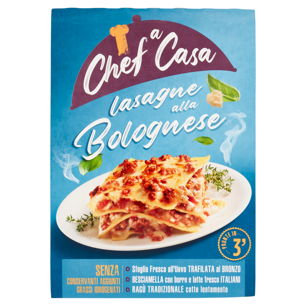 Chef a Casa lasagne alla Bolognese 400 g