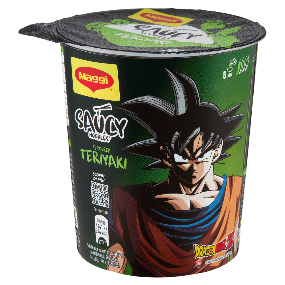 MAGGI Saucy Noodles Teriyaki 1 porzione Cup 75g