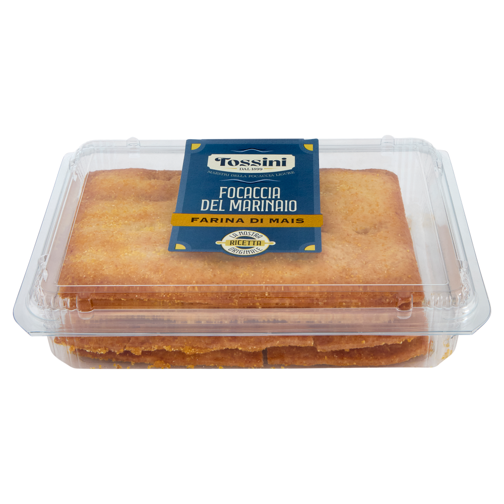 Tossini Focaccia del Marinaio Farina di Mais 200 g