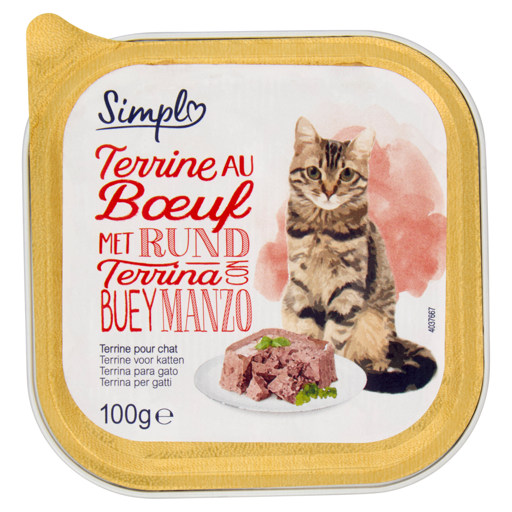 Simpl Terrina con Manzo 100 g