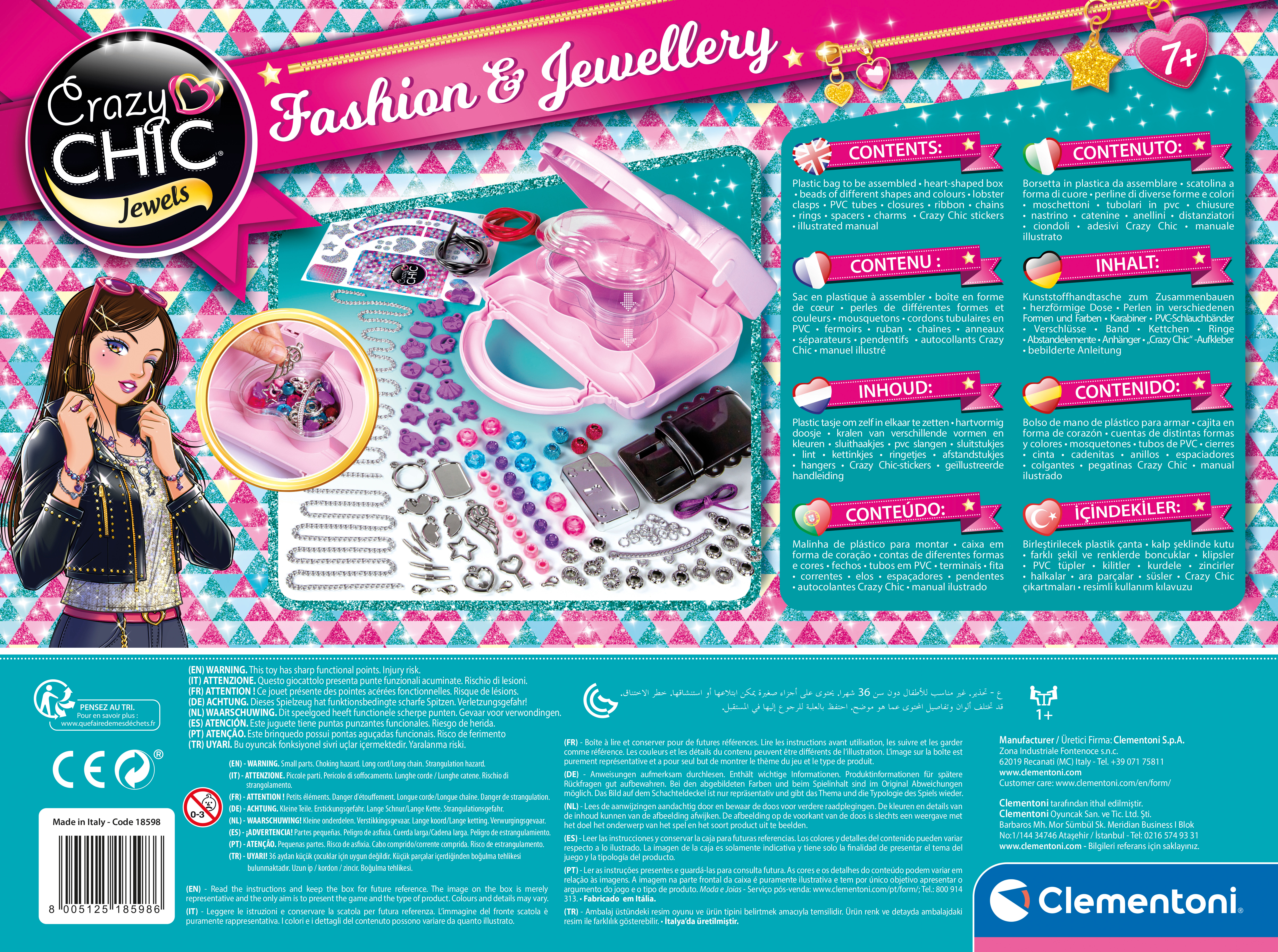 Clementoni Crazychic Fashion & Jewellery