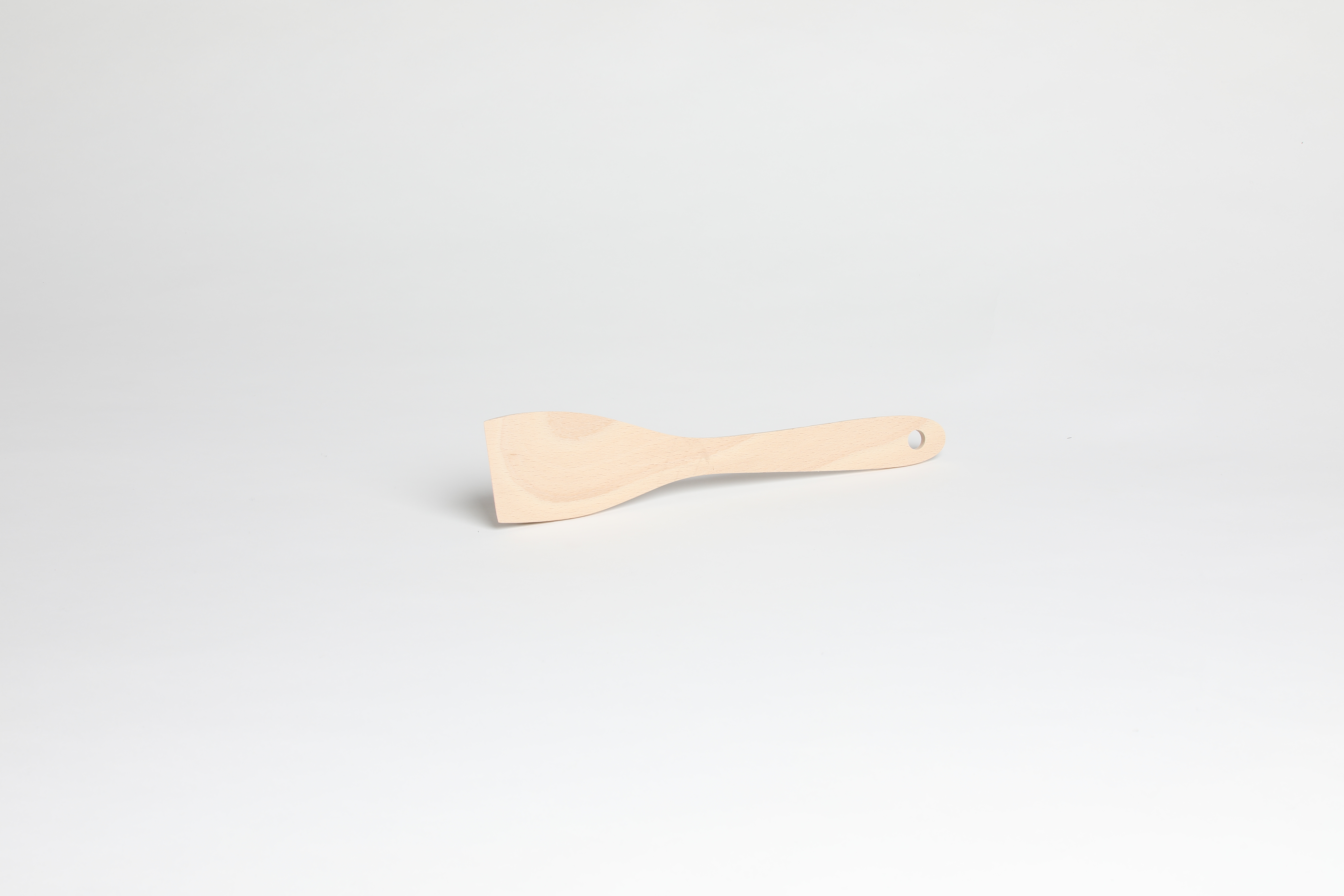 WOOD LIVING Spatola curva 30 cm in faggio