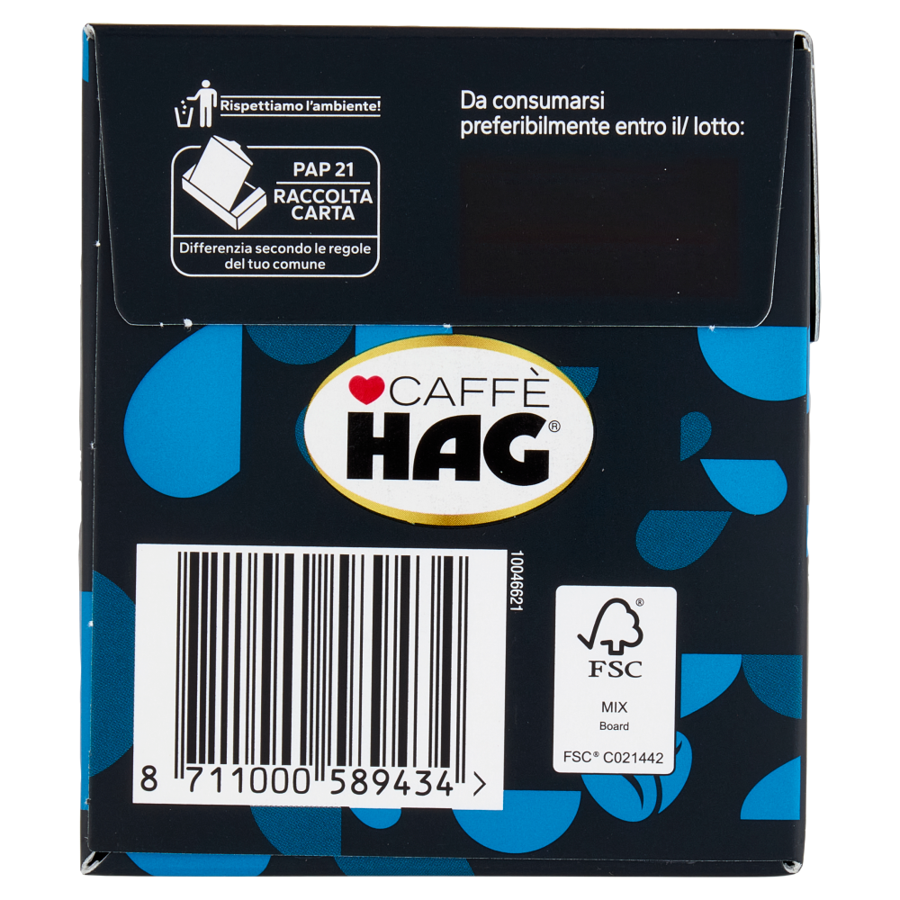 Caffè HAG Classico 6- 30 Capsule Caffè Compatibili con Macchine Nespresso*® Original 156g