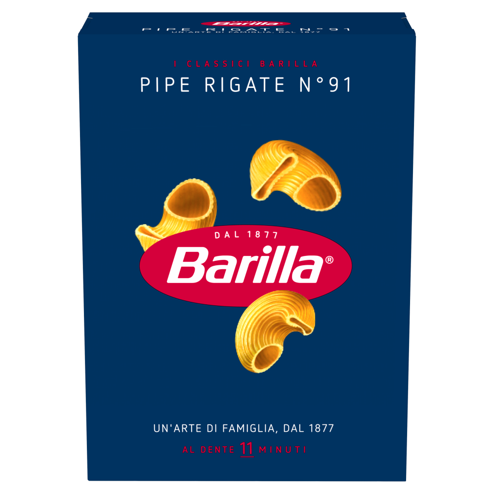 Barilla Pasta Pipe Rigate n.91 500g
