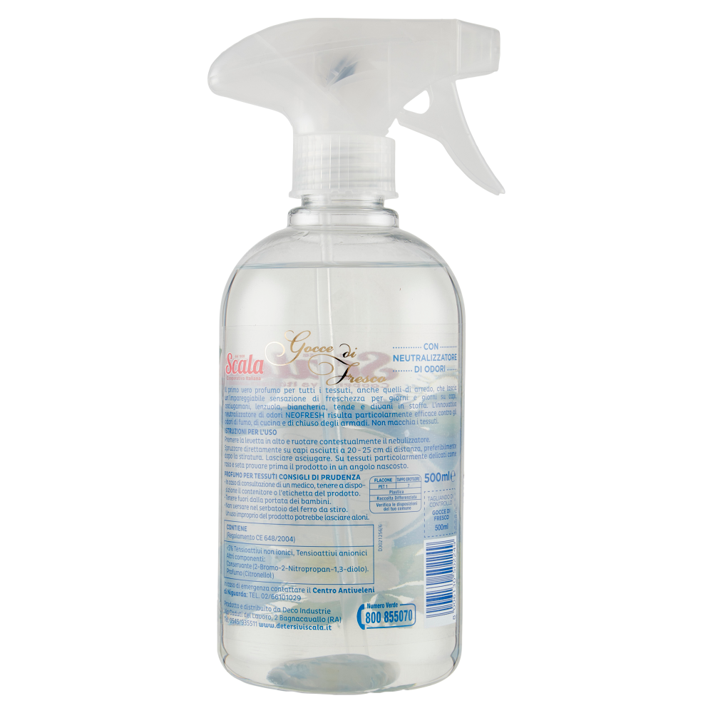 Scala Gocce di Fresco Profumo per Tessuti 500 ml