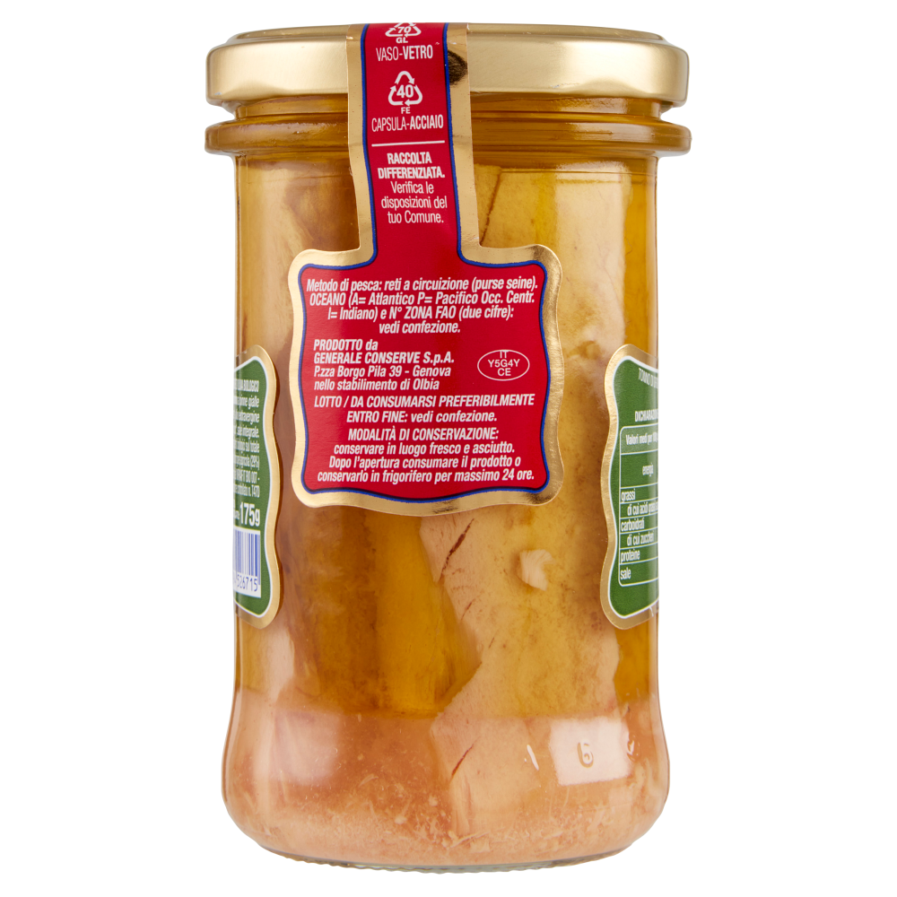 Asdomar Filetti di Tonno all'olio extravergine di oliva Biologico 250 g