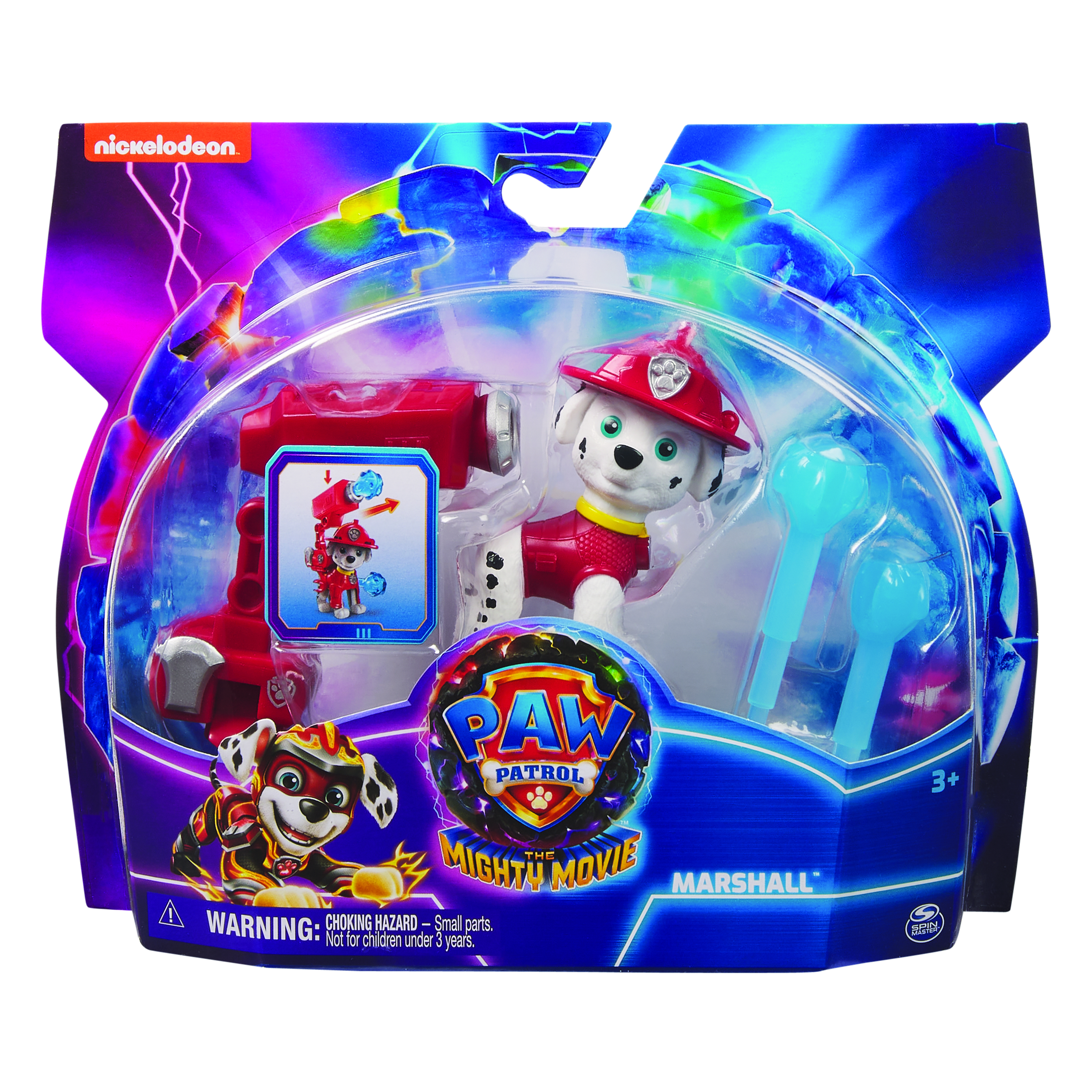 PAW Patrol , Personaggio Tematizzato Super Film a Sorpresa, con Zaino e Lancia Missili, Giochi Bambini, 3+ Anni