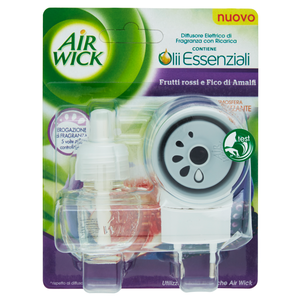 Air Wick Diffusore Elettrico di Fragranza con Ricarica Frutti rossi e