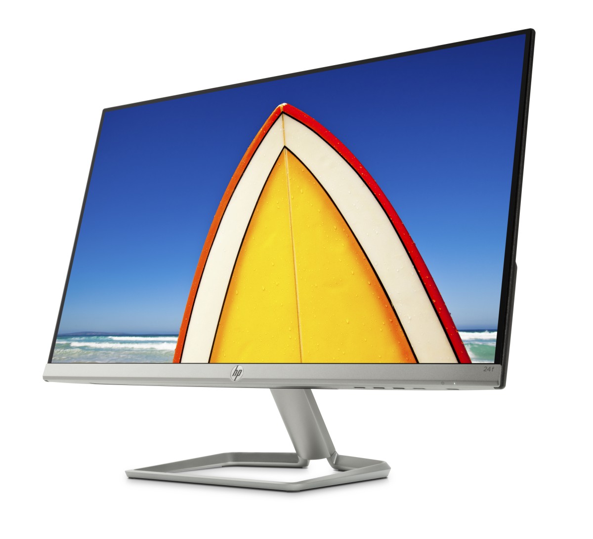 HP 24f Monitor PC 60,5 cm (23.8") 1920 x 1080 Pixel Full HD LED Nero, Argento