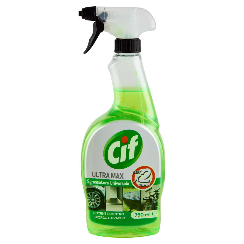 Cif Ultra Max Sgrassatore Universale Green 750 ml