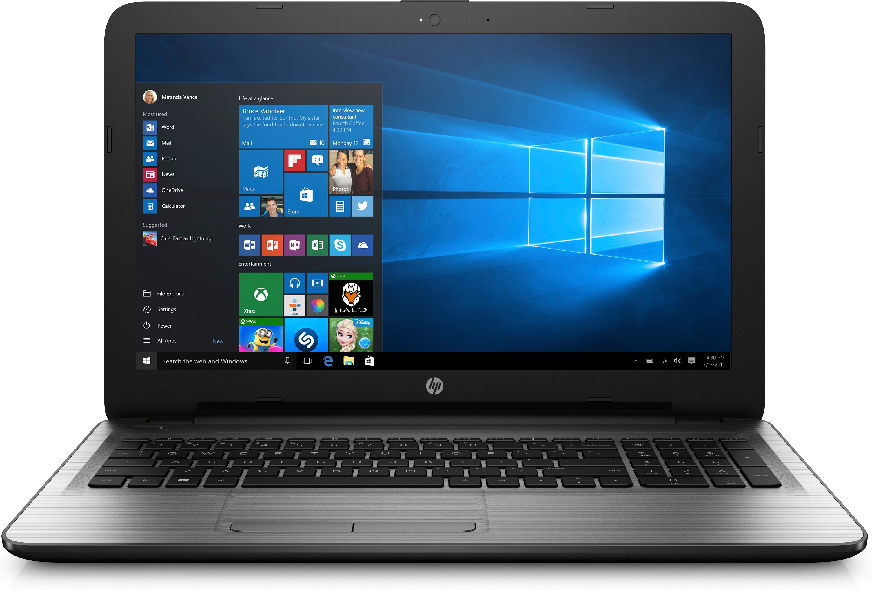HP Notebook - 15-ay095nl