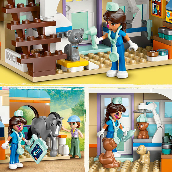 LEGO Friends Cavallo e clinica veterinaria