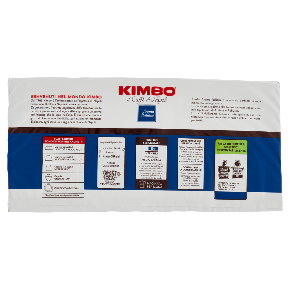 Kimbo Aroma Italiano 4 x 250 g