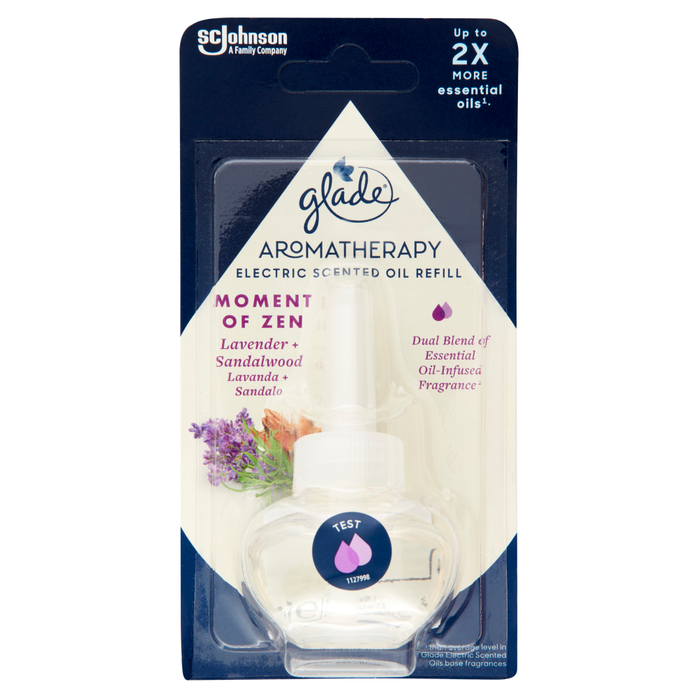 Glade Aromatherapy Liquido Elettrico Ricarica Moment of Zen 20ml