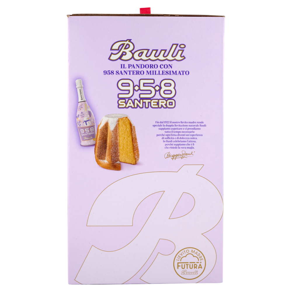 Bauli il Pandoro 700 g + con 958 Santero Millesimato 75 cl