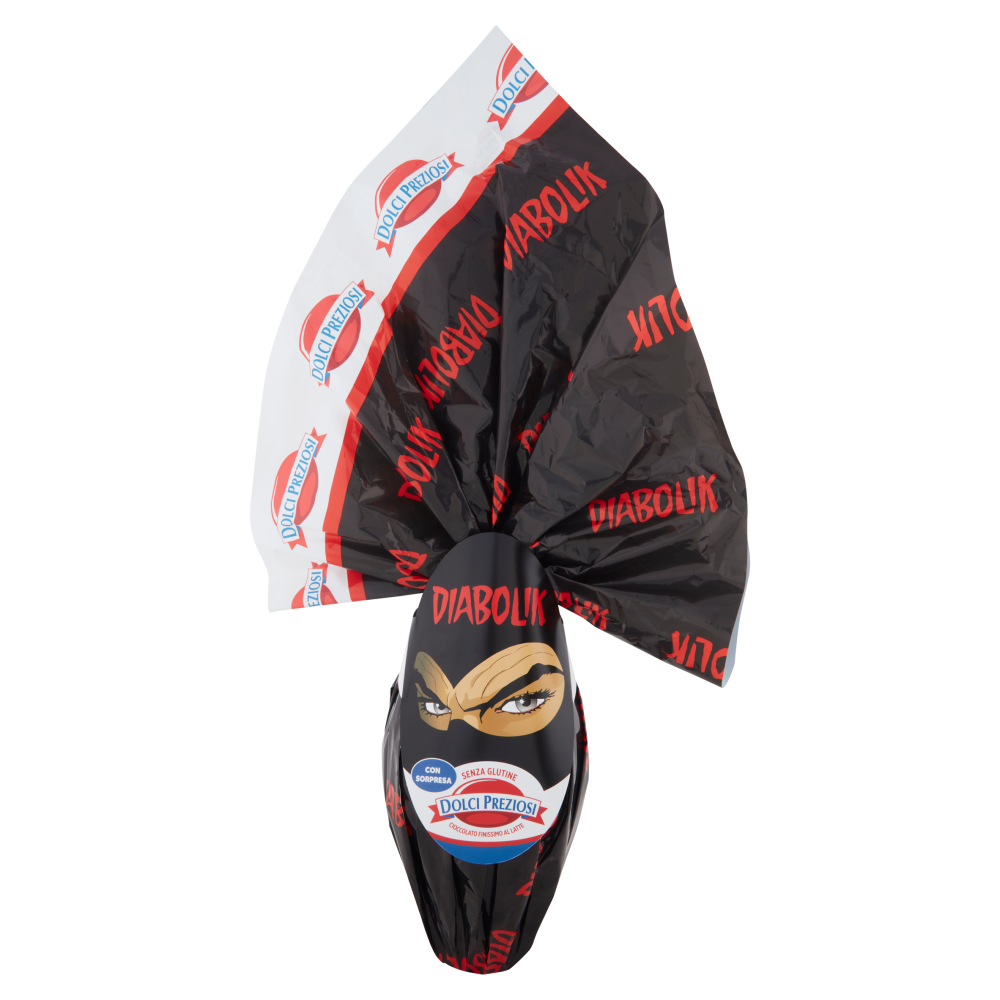Dolci Preziosi Uovo Cioccolato Finissimo al Latte Diabolik 320 g