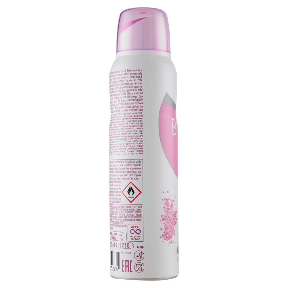 Breeze Perfect Beauty Deodorante Spray 150 mL
