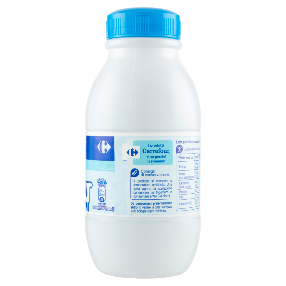 Carrefour Latte UHT Parzialmente scremato 500 ml