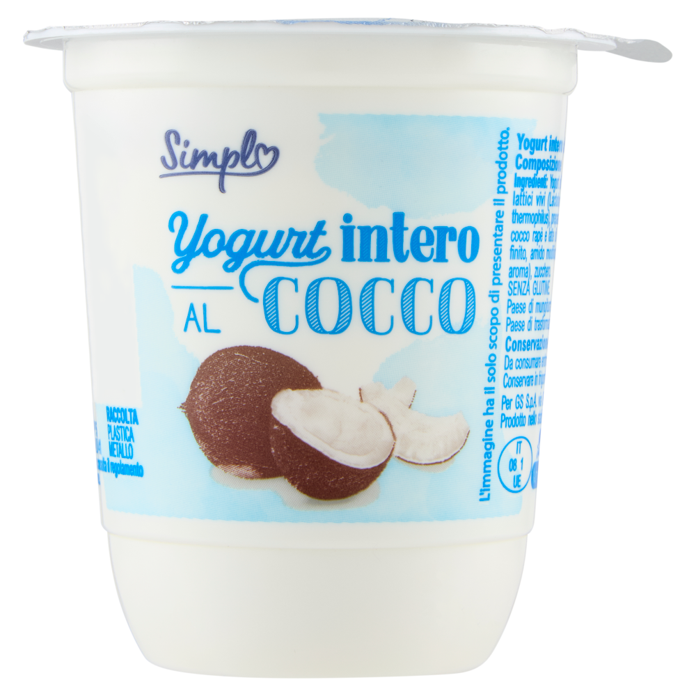 Simpl Yogurt intero al Cocco 150 g
