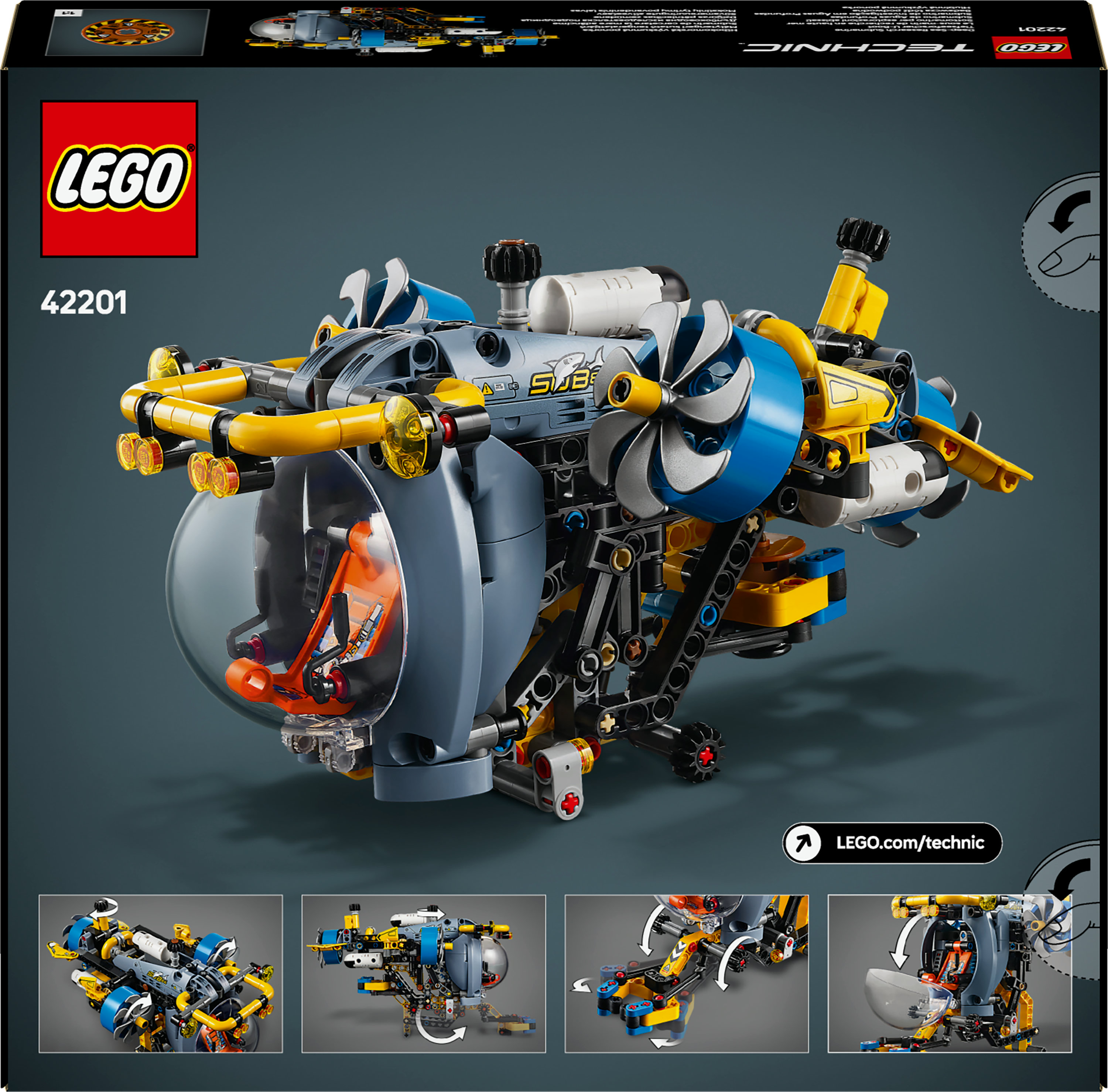 LEGO Technic Sottomarino per esplorazioni abissali