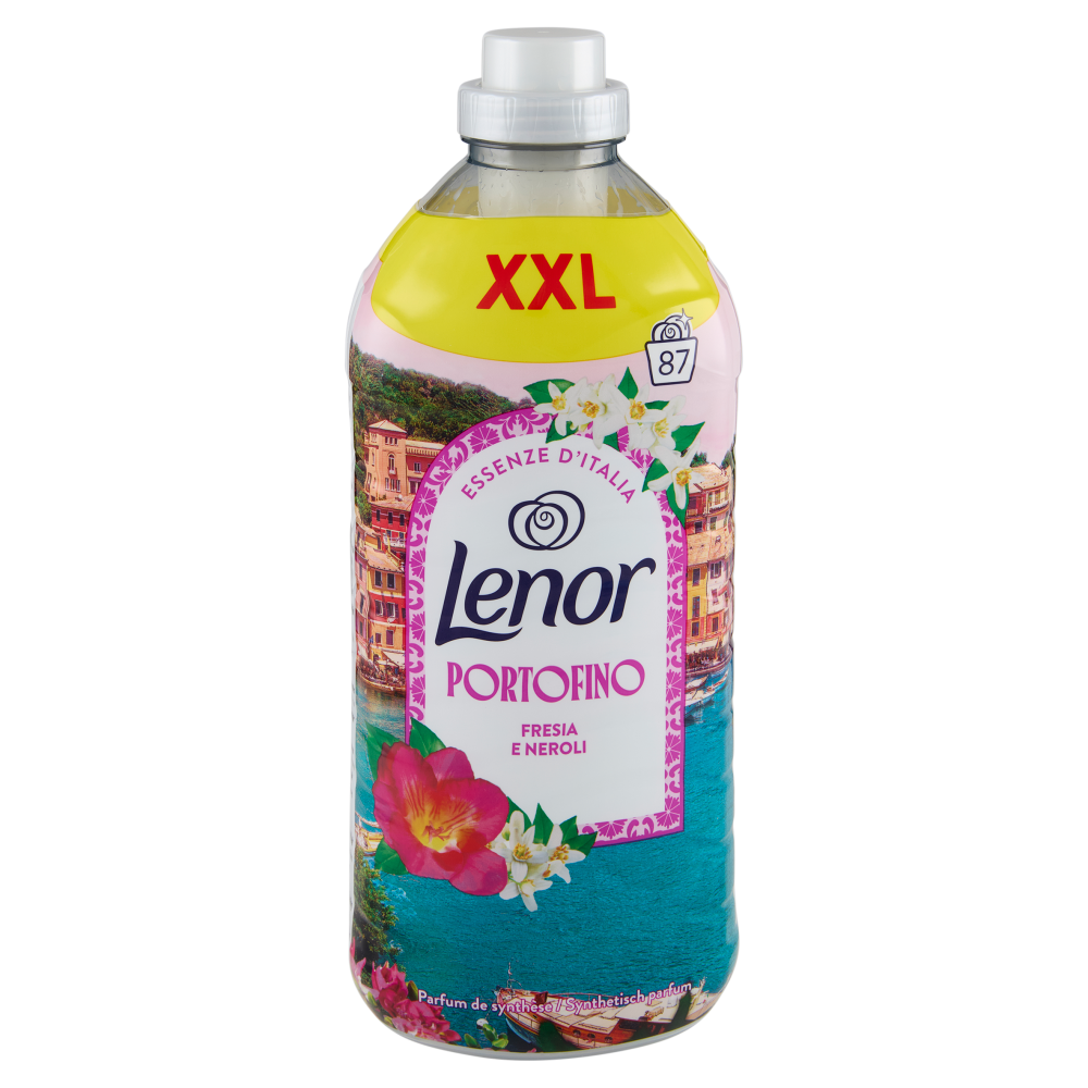 Lenor Essenze d'Italia Ammorbidente Concentrato Portofino Fresia e Neroli 87 Lavaggi 1,827 L