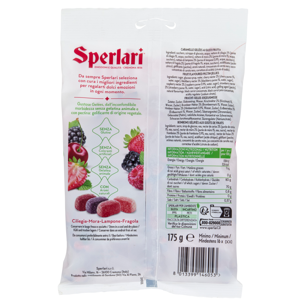 Sperlari Gran Gelées Frutti Rossi 175 g