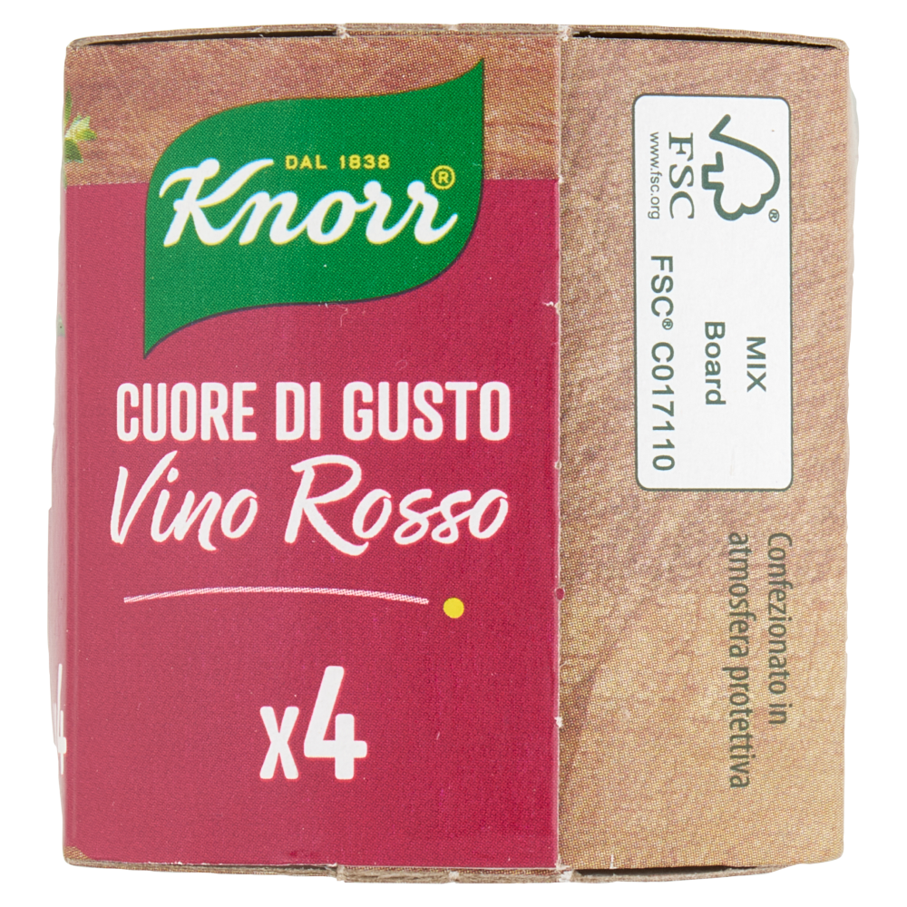 Knorr Cuore di Gusto Vino Rosso 4 x 26 g