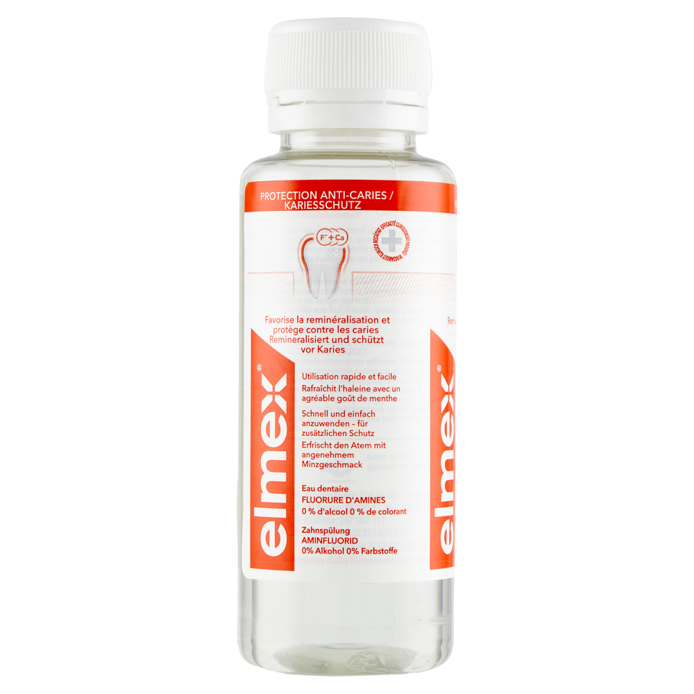 elmex collutorio Protezione Carie rinfresca l´alito 100 ml